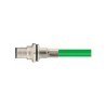 Connecteur mâle M12, 4 pol., codage D IP67, 4A, blindé